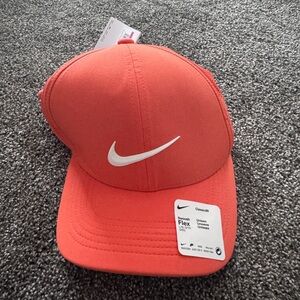 Nike Orange Dri-Fit athletics hat